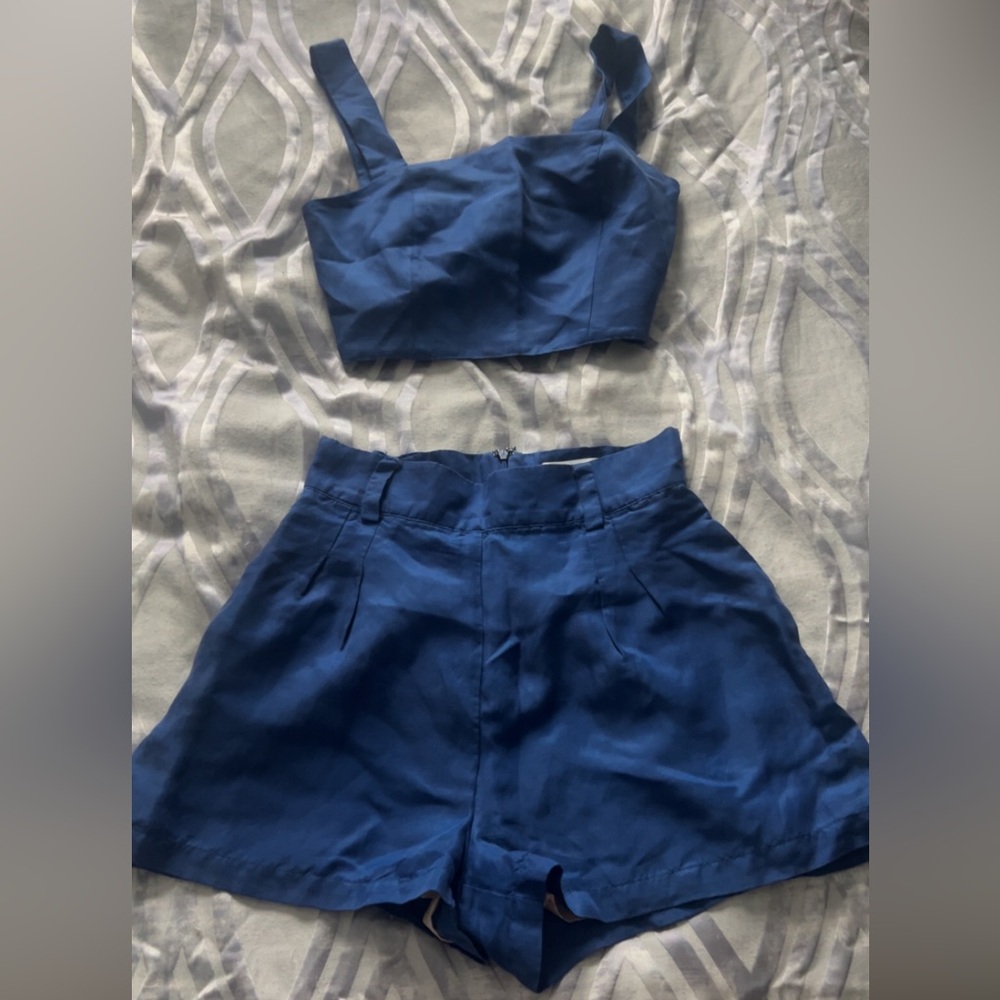 Lavender Brown Blue Garment